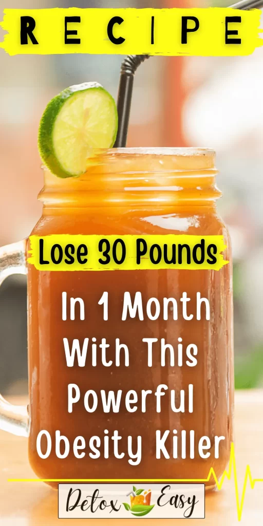 Lose 30 Pounds In 1 Month With This Powerful Obesity Killer