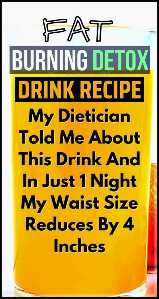 My DIETITIAN Told Me about This Drink And In Just 1 Night My Waist Size Reduce 4 Inches